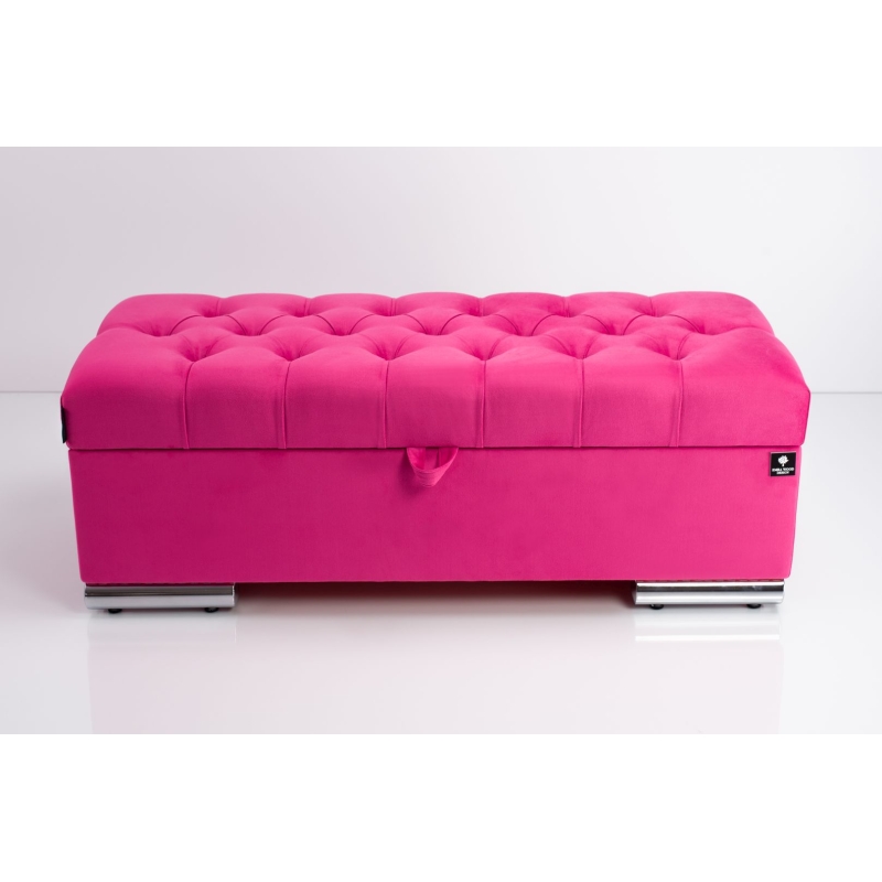 Tufted Storage Bench